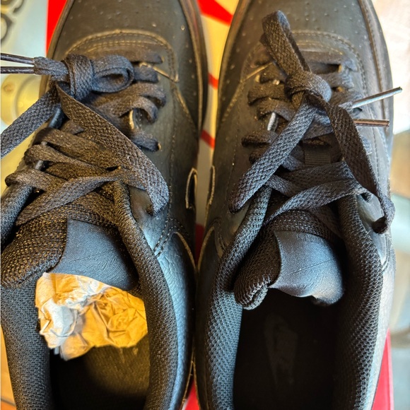 Nike COURT/VISION LOW Triple Black Women’s Sneakers in Size 9M BNIB - Picture 12 of 15